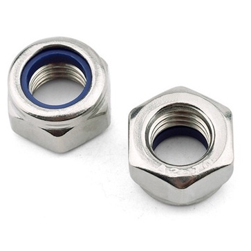 Bộ 10 đai ốc chống trượt M4 chất liệu Inox 304 - Tán keo M4