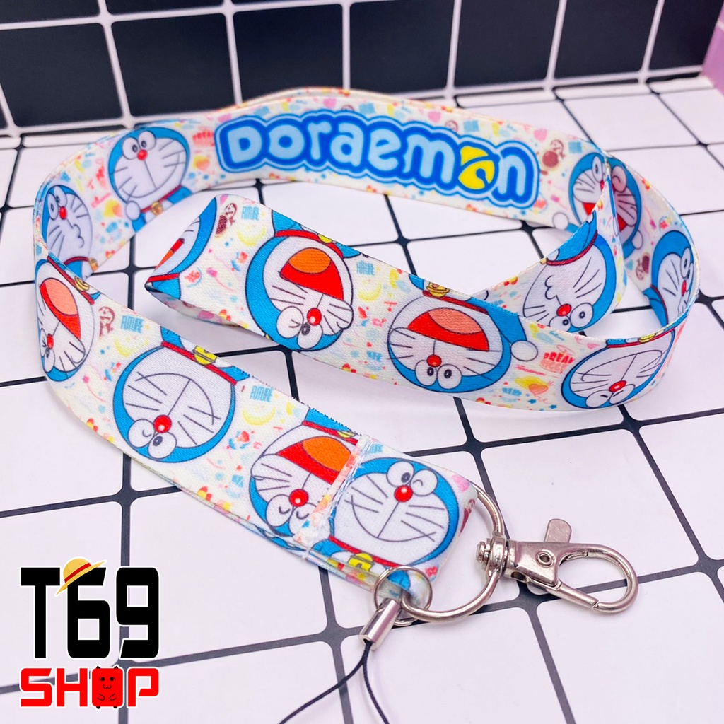 Móc khoá dây strap anime Doraemon