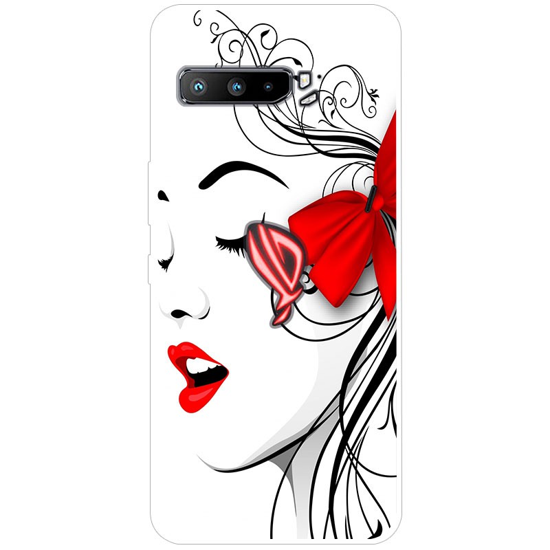 Ốp điện thoại silicon in hình đẹp mắt cho Asus Rog Phone 3 Zs661Ks