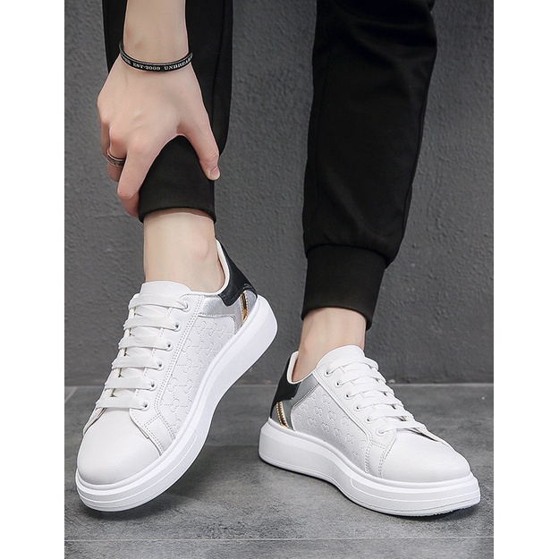 Giày thể thao nam, sneaker đế cao, hàng cao cấp full box