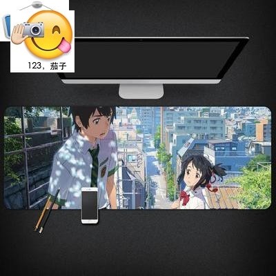 Tấm Lót Chuột Và Bàn Phím Cỡ Lớn In Hình Anime Your Name