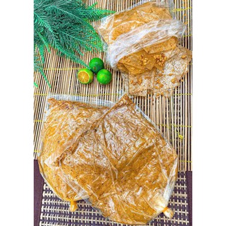 Bánh tráng muối mịn tỏi phi xì ke - BÁNH TRÁNG MUỐI TỎI SIÊU CAY