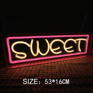 Đèn Trang Trí Led Neon Sign SWEET