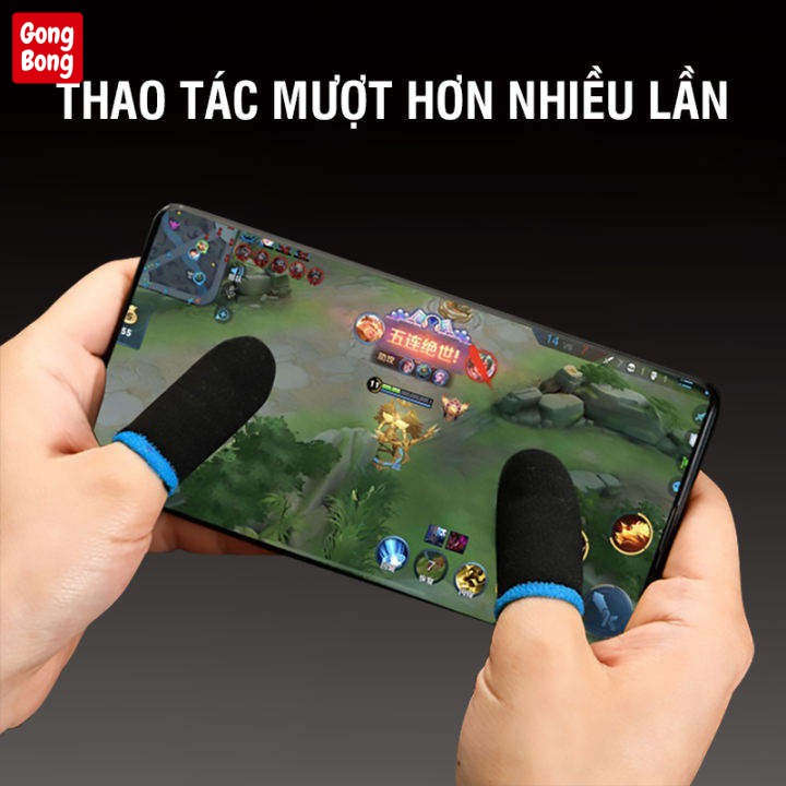 Bao tay chơi game ff pubg memo siêu mượt chống mồ hôi, găng tay choi game 2 ngón nhạy bén cao thủ chuyên nghiệp sử dụng