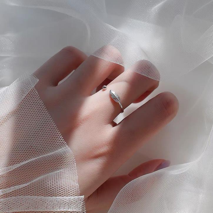 Nhẫn Bạc Dreamsilver Lông Vũ Freesize NT020