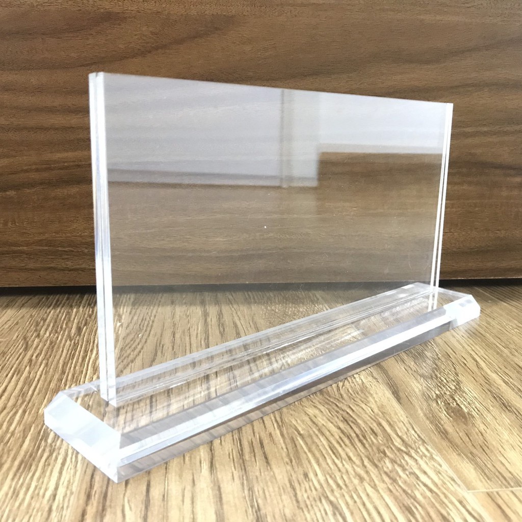 Tấm mica trong suốt dày 1.3mm, 2mm, 3mm A4, A5 làm hộp trưng bày mô hình, menu mica để bàn, bể cá mini