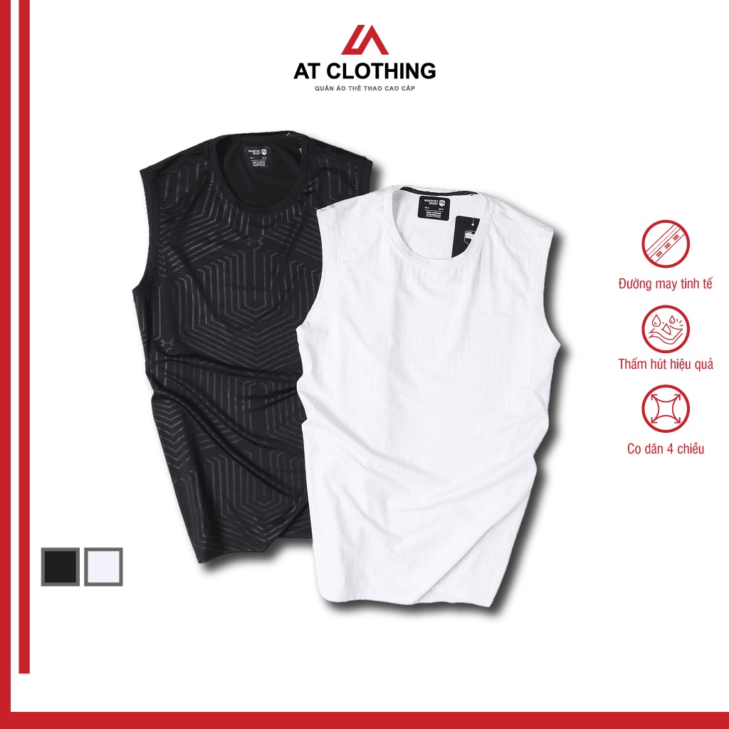 Áo Ba Lỗ Nam 100% Vải Poly Mềm Mỏng Siêu Thoáng Mát Thấm Hút Mồ Hôi Tốt Co Giãn 4 Chiều - AT_CLOTHING, BS15