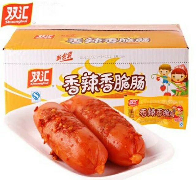 1 Hộp 60 Chiếc Xúc Xích Cay - Ngô Ăn Liền