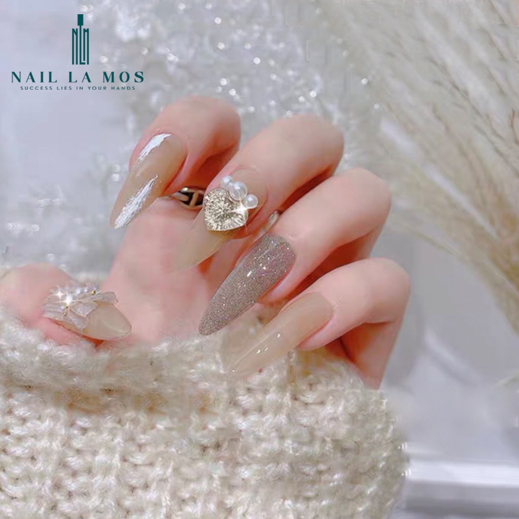 Đá khối nail cao cấp rất sáng - đá khối giả Úc có nhiều khía tạo hình mắt mèo độc lạ sang chảnh