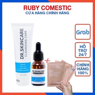 COMBO CẢI THIỆN MỤN DR SKINCARE ( SỮA RỬA MẶT + SERUM )
