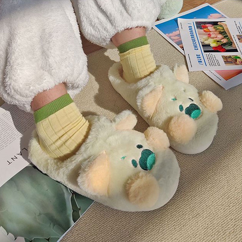 Dép Bông Hình Mèo QiaoYiLuo Esde Dudu Meow Dudu Dễ Thương Cho Nữ