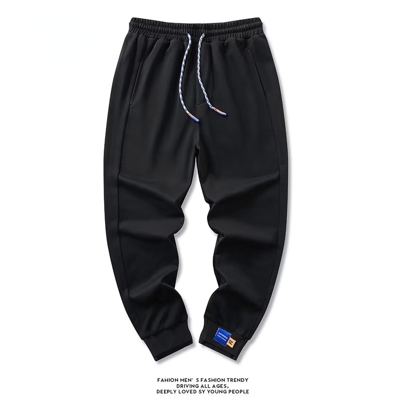 Quần Dài Thể Thao Dáng Rộng Thời Trang Mùa Thu Phong Cách Hàn Quốc Cho Nam size M-5XL