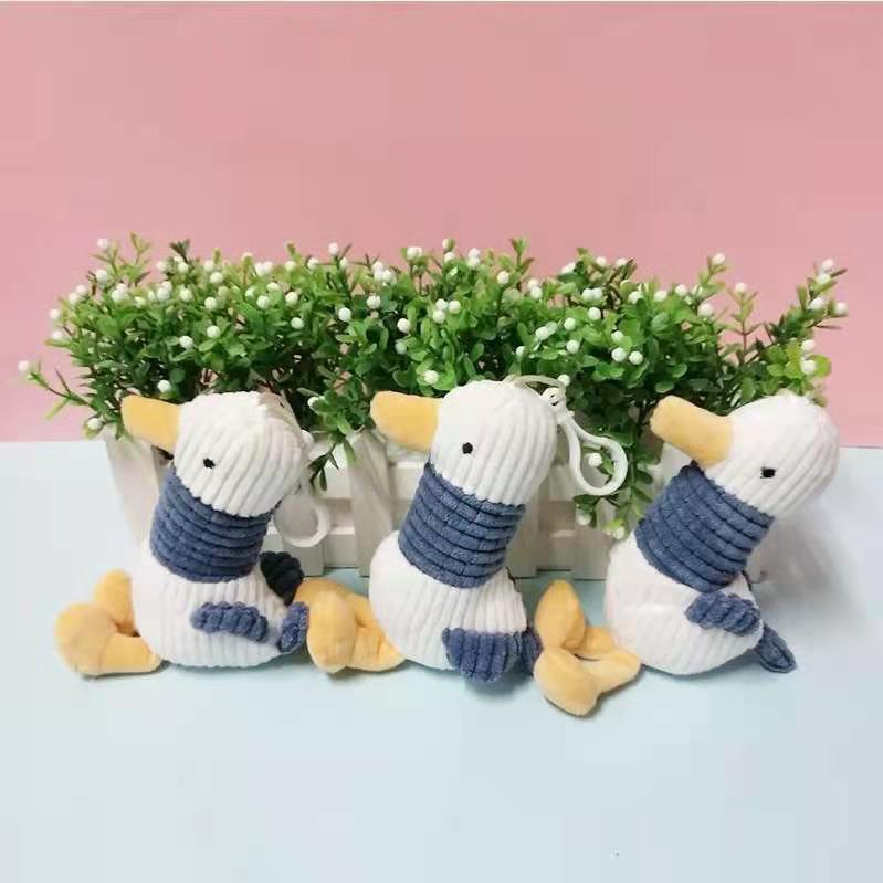 Móc Khóa Hình Chú Vịt Nhồi Bông Đáng Yêu Charms