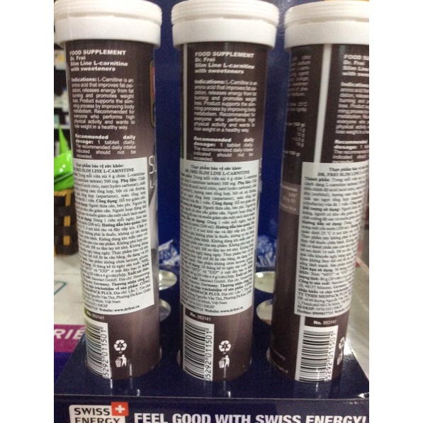 Viên sủi Dr.frei slim line 20v