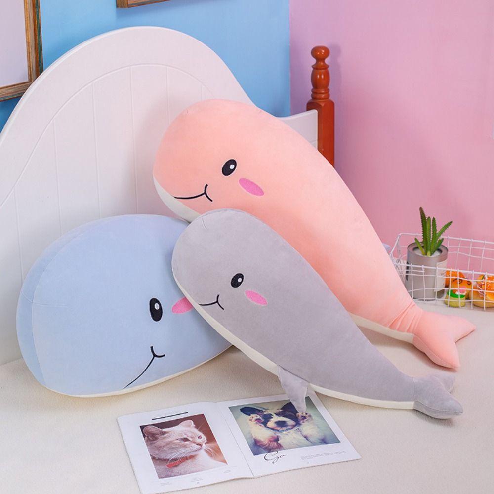 Đồ chơi nhồi bông Hình Cá Voi Dễ Thương Cho Bé