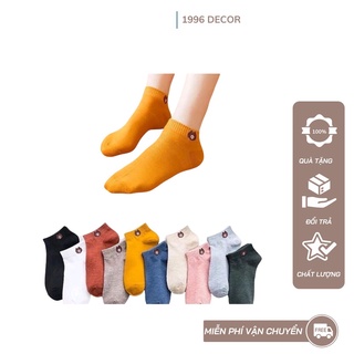 Tất gấu set 10 đôi cổ thấp kèm túi chất cực đẹp