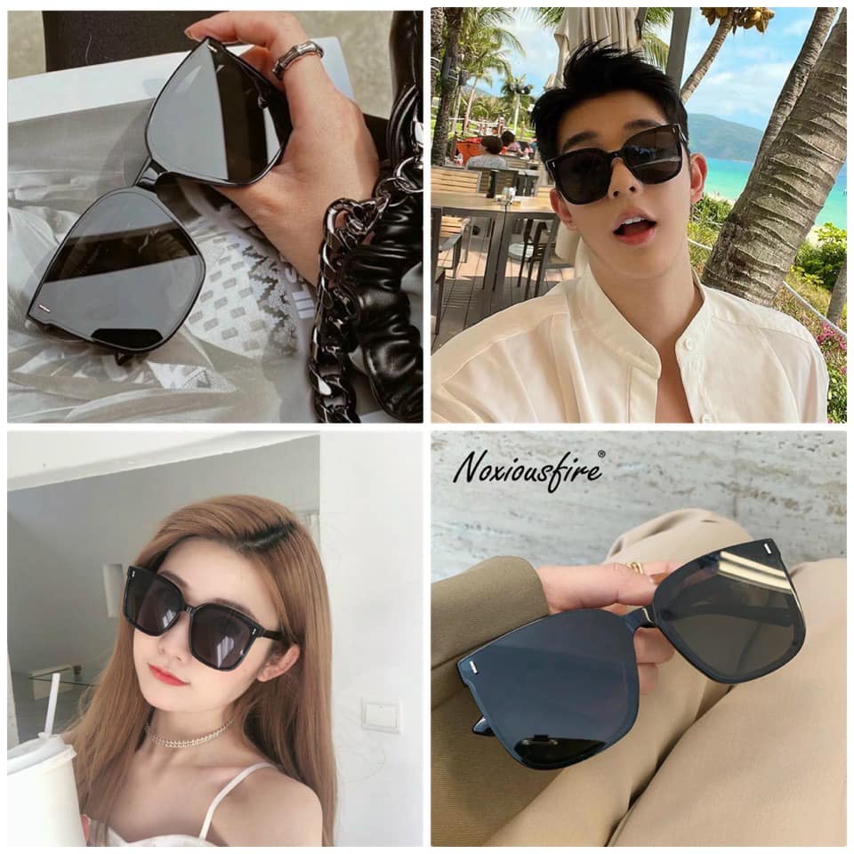 SP000661 Kính râm 1 gạch form kính đẹp mê ly. 4 màu đen - trắng - hồng - nâu, màu nào cũng dễ mix mặt
