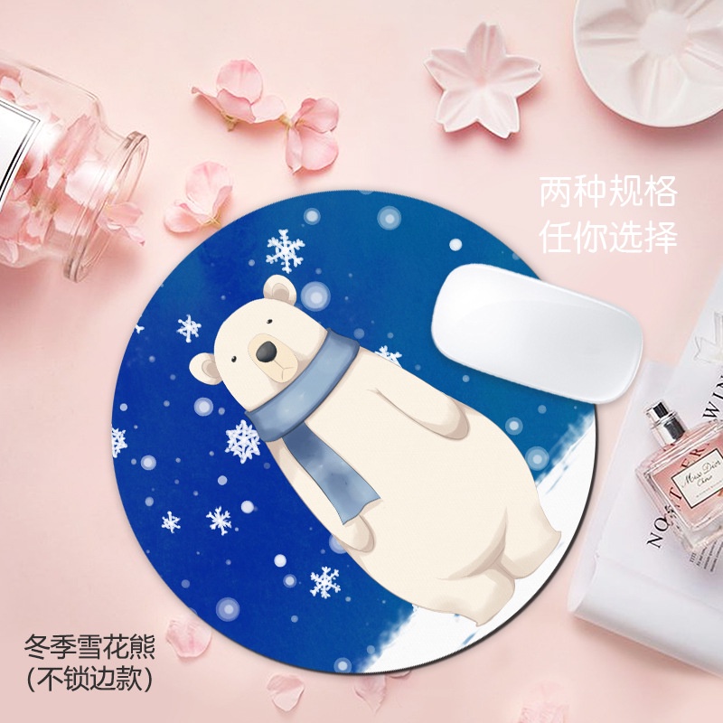 Tấm Lót Chuột Máy Tính Chống Trượt Họa Tiết Hoạt Hình Dễ Thương