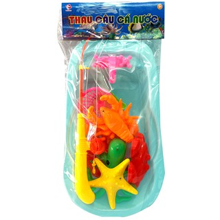 Đồ Chơi Thau Câu Cá Nước Có Nam Châm Long Thủy Toys FC KIDS - Món quà cho bé, hạnh phúc ba mẹ! FC KIDS