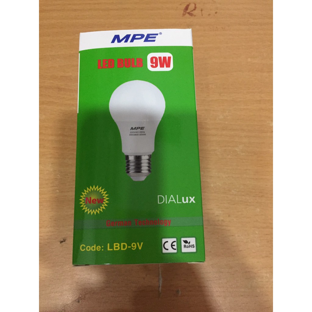 Bóng Led Bulb 9W MPE