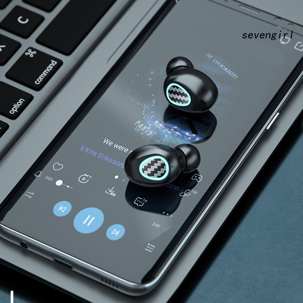 Bộ Tai Nghe Bluetooth 9d Âm Thanh Sống Động Chất Lượng Cao V5.1