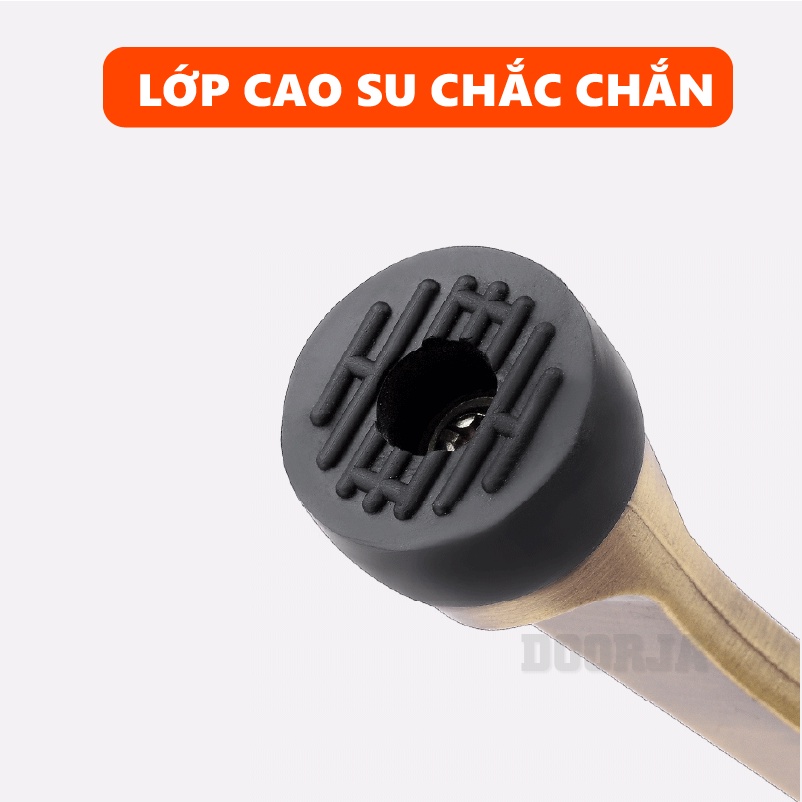 Chặn cửa móng ngựa ⭐ thanh nẹp cửa bằng inox cao cấp chống trộm an toàn KINGRON