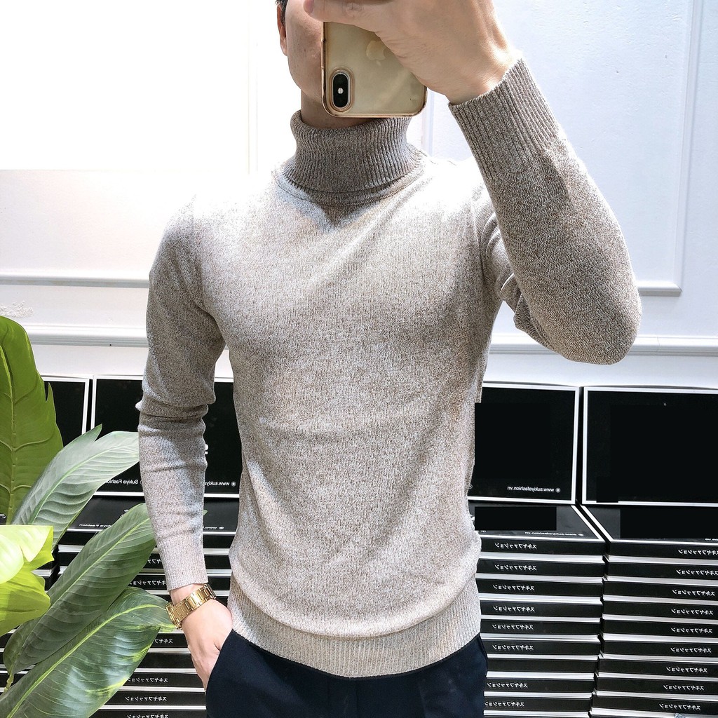 Áo Len Nam Dài Tay Cổ Lọ Mẫu Mới Cho Mùa Đông - Thời Trang Chunkstore | BigBuy360 - bigbuy360.vn