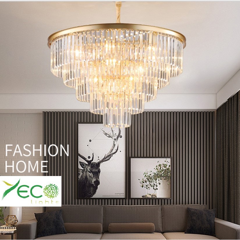 Đèn chùm pha lê phòng khách, phòng ngủ - C051 - D800