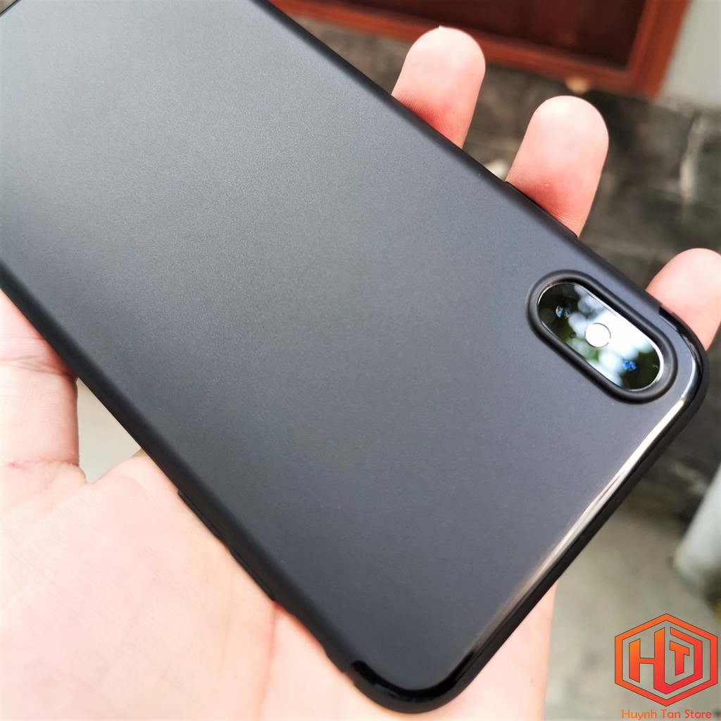 Ốp lưng iphone xs max TPU màu dẻo siêu mỏng ôm sát thân máy bảo vệ camera phụ kiện huỳnh tân store