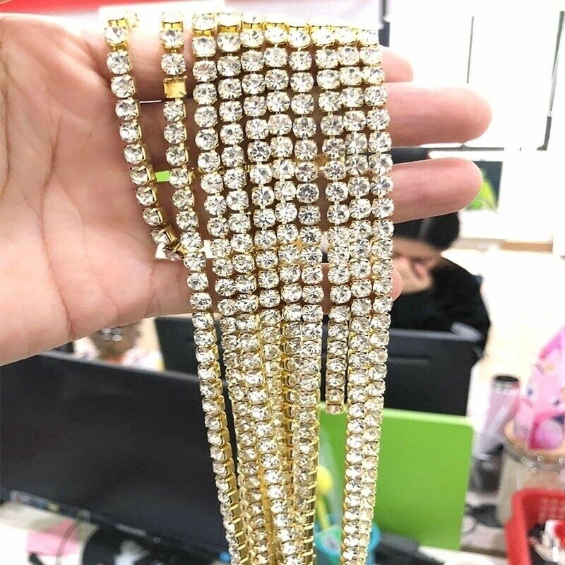 Vòng cổ đính đá pha lê sang trọng thanh tú cho nữ