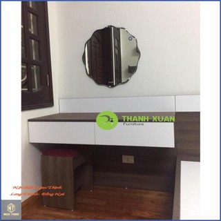BÀN TRANG ĐIỂM TREO TƯỜNG- 80X32Cm