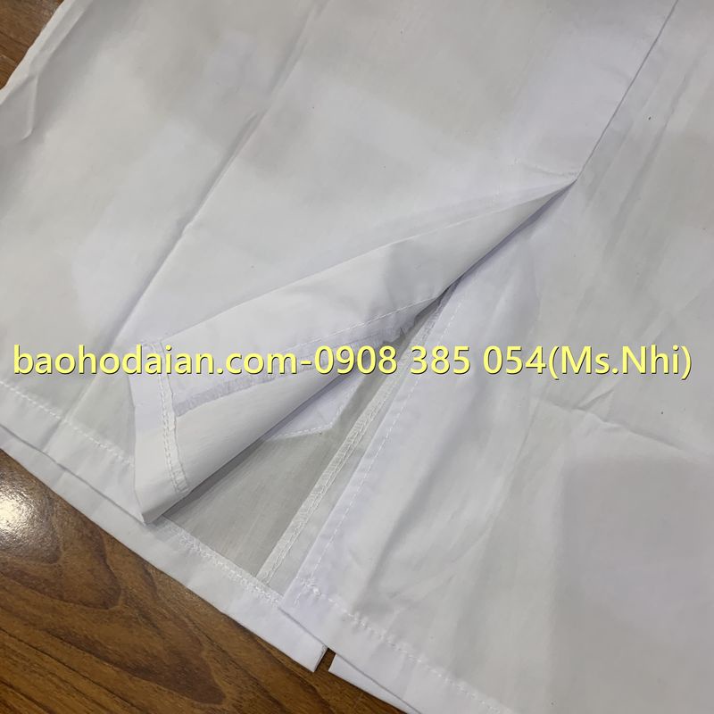 Áo blue/ áo tạp vụ nam ngắn tay vải lon Nhật thoáng mát