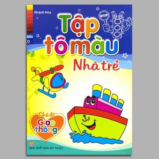 Tập Tô Màu Nhà Trẻ - Chủ Đề Giao Thông