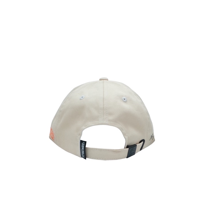 Nón 5THEWAY /oval/ Unstructure Washed Dad Cap - BLEACH SAND