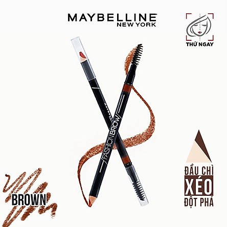 Chì Kẻ Mày 2 Đầu sắc nét tự nhiên Maybelline New York Define & Blend Brow Pencil 0.16g