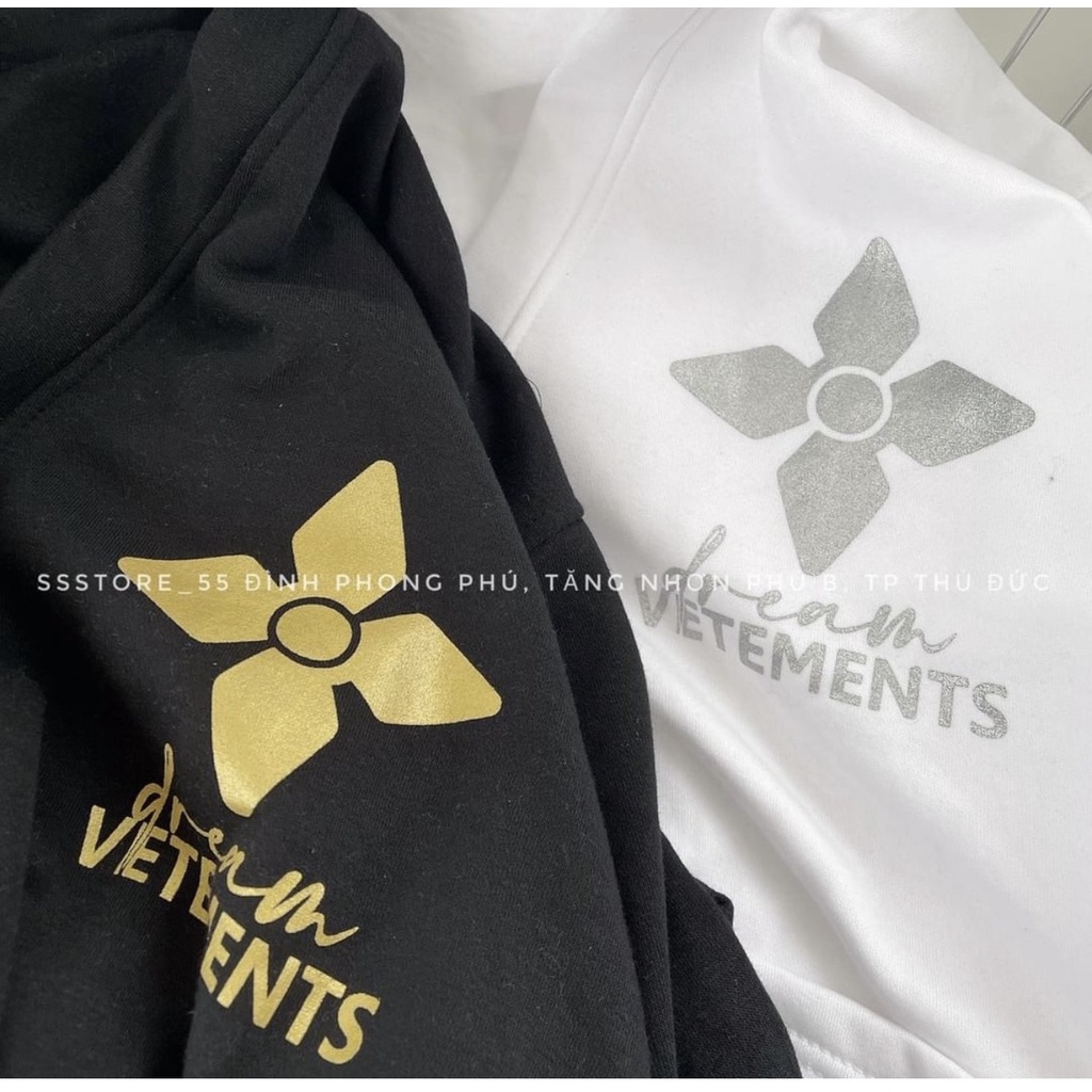 Áo Khoác  Cadigan Sao VETE.MENTS - Áo Nỉ Cotton Nam Nữ From Thụng
