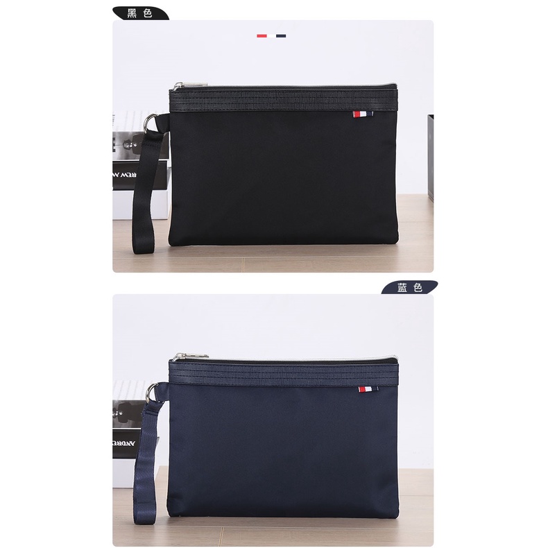 Ví cầm tay bằng vải Canvas cỡ a5 chống thấm nước phong cách Hàn Quốc thời trang cho nam/ nữ | BigBuy360 - bigbuy360.vn