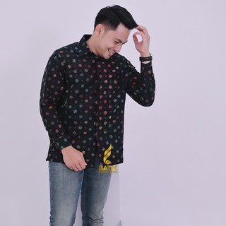 Áo sơ mi tay dài chất liệu Cotton màu trơn thời trang công sở cho nam