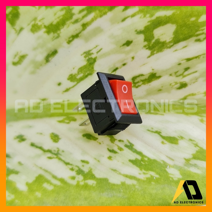 Công tắc bập bênh 2P KCD1 125V - 6A , size 10*15mm