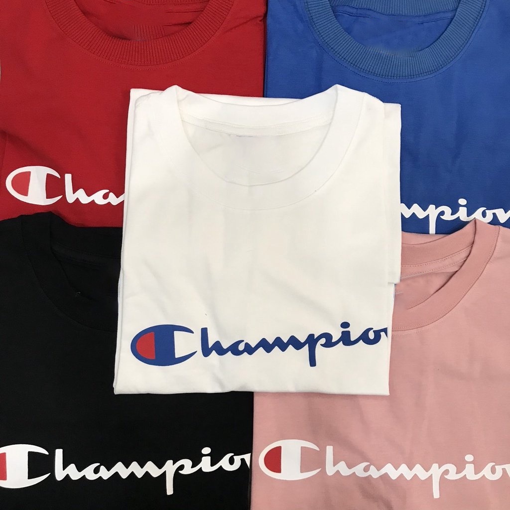 Áo thun Champion chữ in Unisex nam nữ - Lisa store (V413)