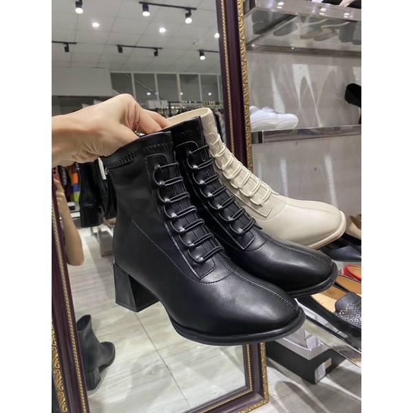 BOOT DA CAO CỔ DA LÌ SIÊU ĐẸP BỐT LÓT LÔNG GÓT VUÔNG