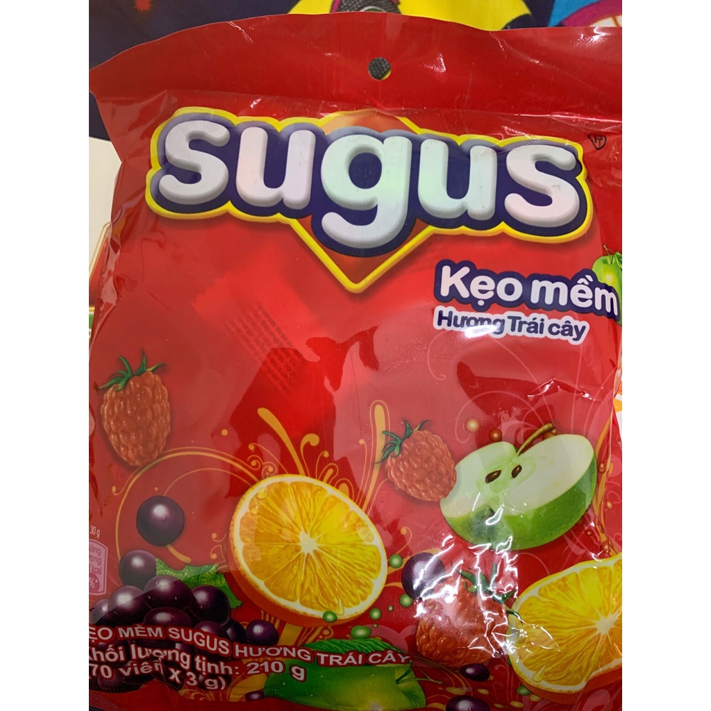 Kẹo mềm hương trái cây Sugus gói 210g