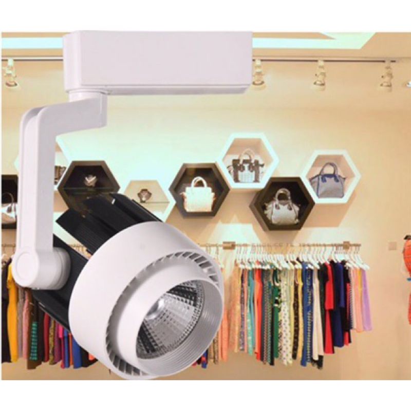 đèn rọi-đèn cho shop thời trang và nhà hàng rọi hai màu trắng vàng