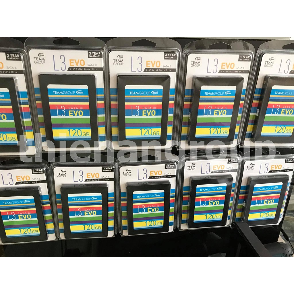 SSD TeamGroup Evo L3 120GB - Hàng chính hãng - Bảo hành 3 năm | BigBuy360 - bigbuy360.vn