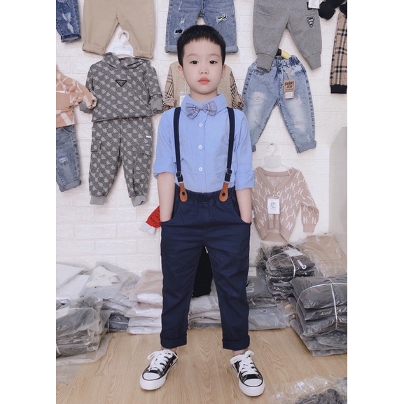 SET YẾM , ÁO SƠ MI CHO BÉ TRAI, SET YẾM CÔNG TỬ,CHẤT CO GIÃN ĐẸP MẶC TẾT CHO BÉ TRAI