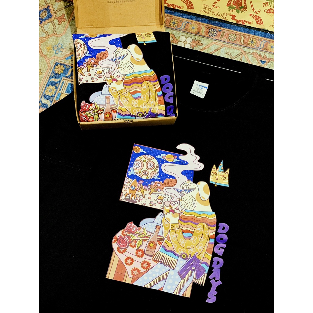 ÁO PHÔNG NAM NỮ - DOG DAYS 2