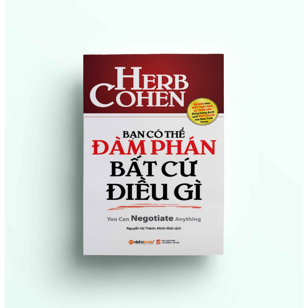 Sách - Bạn có thể đàm phán bất cứ điều gì (tái bản mới nhất)