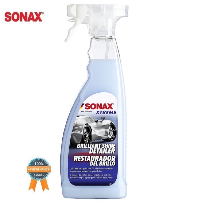 Dung dịch làm bóng sơn nhanh SONAX XTREME Brilliant Shine Detailer 750ml