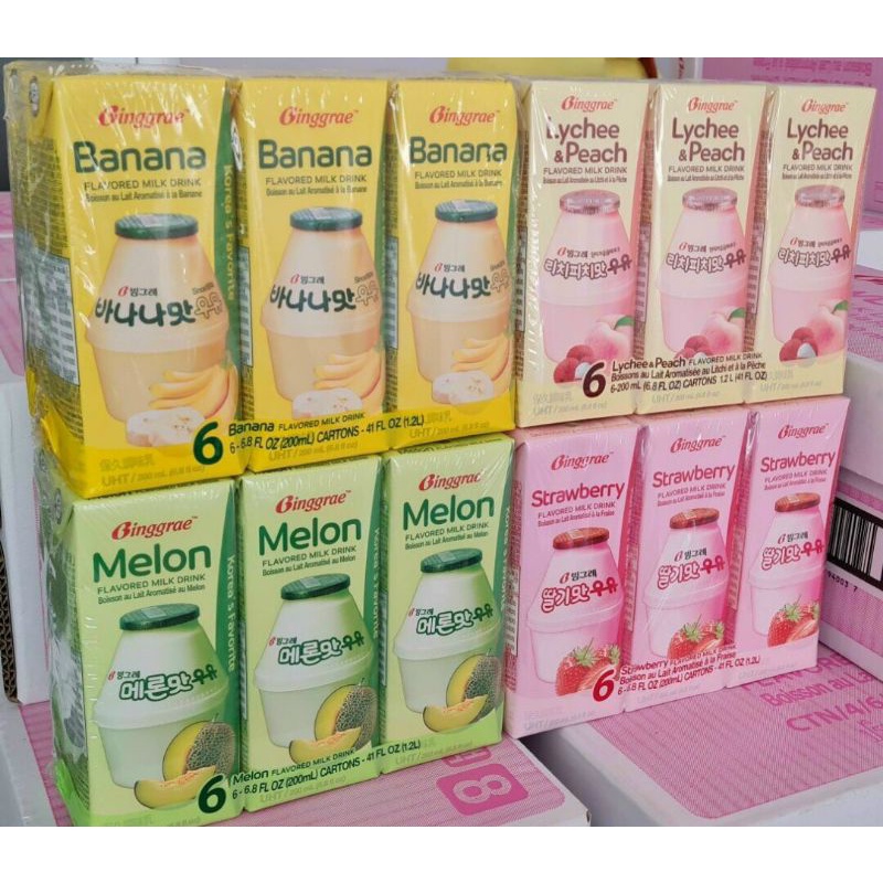 Sữa tiệt Trùng Binggrae nhập khẩu Hàn Quốc