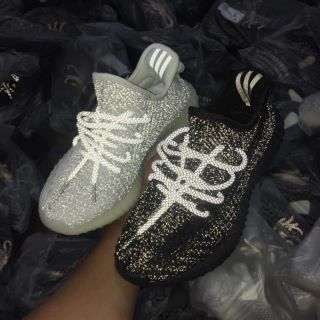 [HÀNG ĐẸP] Yzz full phản quang 350 Ảnh thật + kèm box: đủ size nam nữ 36-43